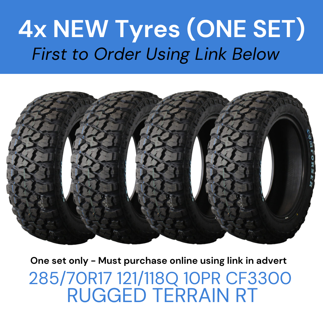 4x New Tyres 285/70R17 CF3300 RT (One Set Only) - Pick Up Perth