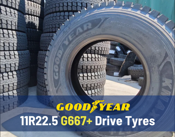 GOODYEAR 11R22.5 148/145L 16PR G667+ - DRIVE (2607)