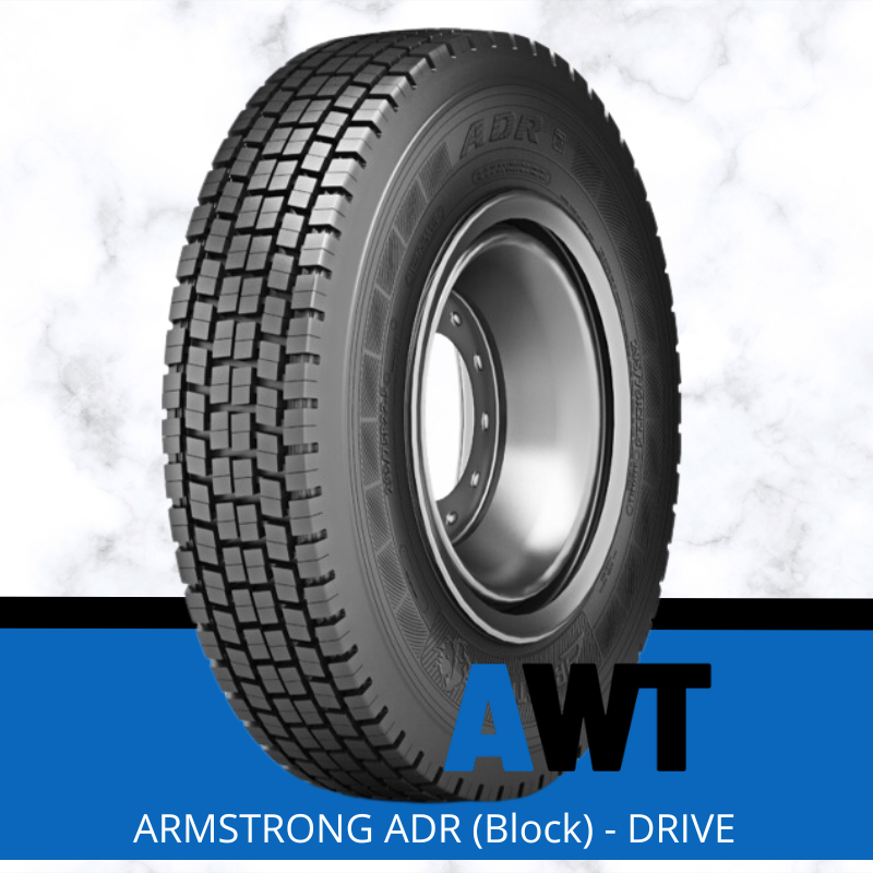 ARMSTRONG 11R22.5 144/142L 14PLY ADR (Block) - DRIVE (2502)