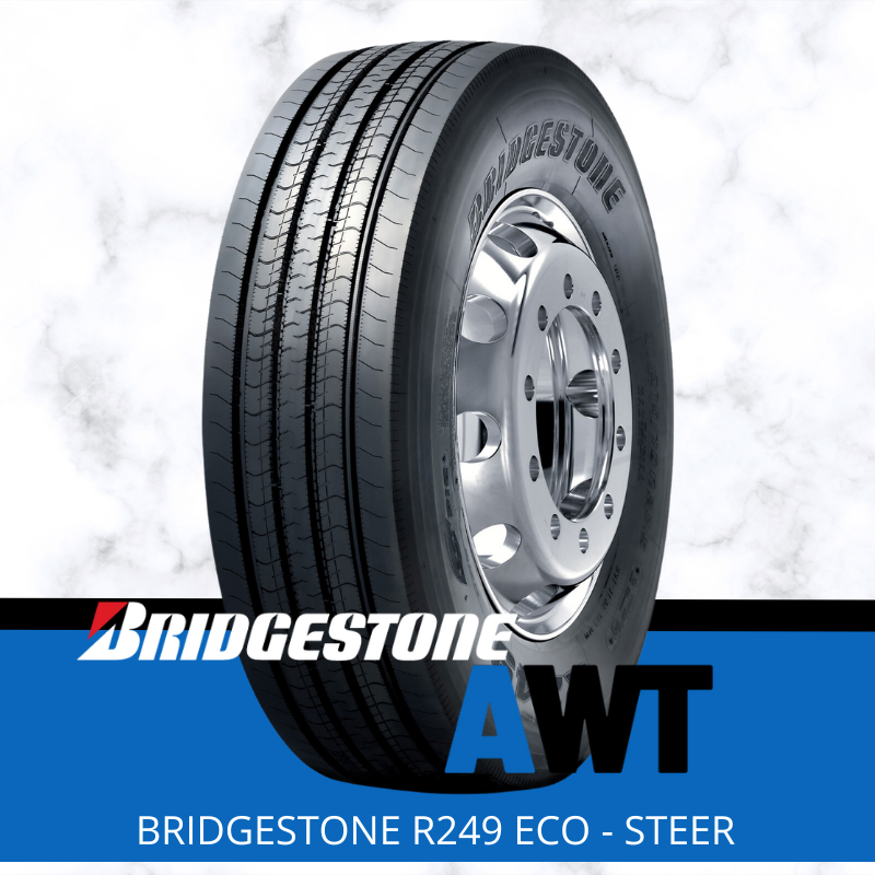 BRIDGESTONE 385/65R22.5 160K 18PR R249 ECO (Super Single) - STEER (2504)