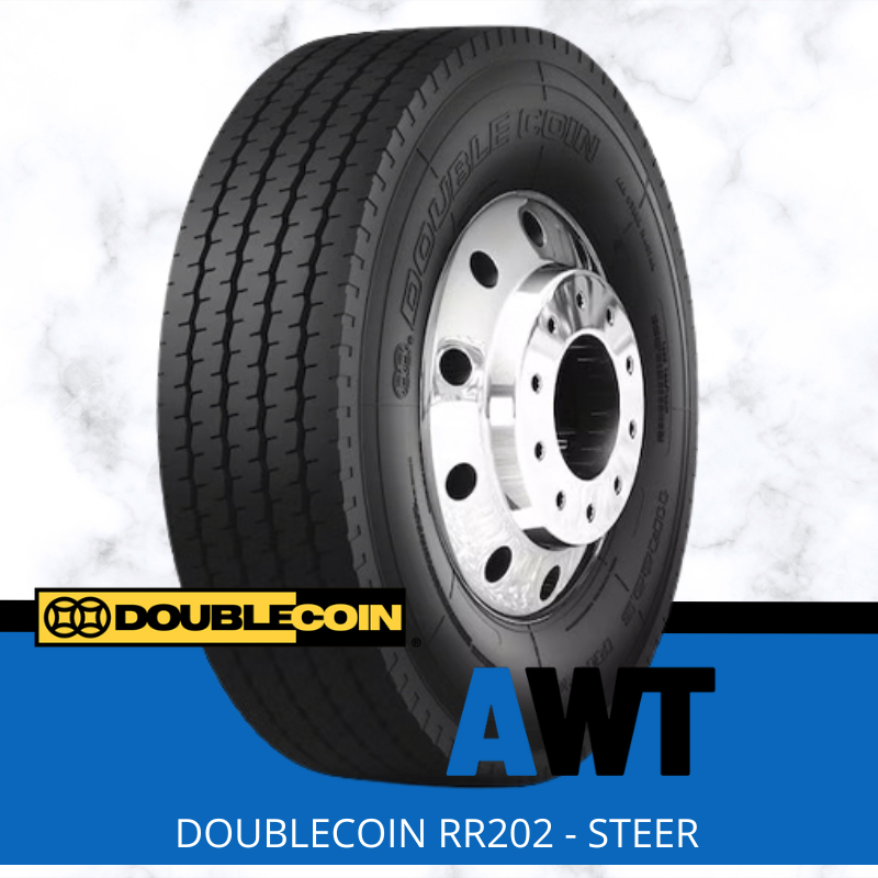 DOUBLECOIN 295/80R22.5 152/149M RR202 - STEER (2502)