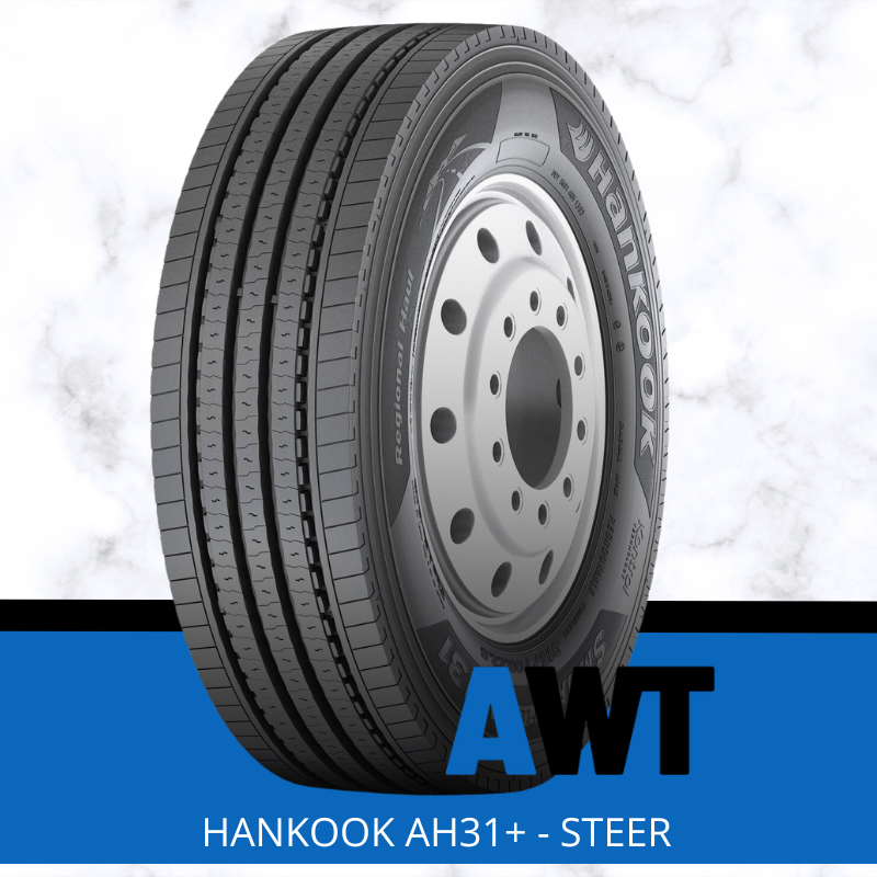HANKOOK 315/80R22.5 156/150L AH31 - STEER (2504)