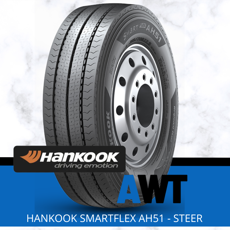 HANKOOK 295/80R22.5 154/148M SMARTFLEX AH51 - STEER (2502)