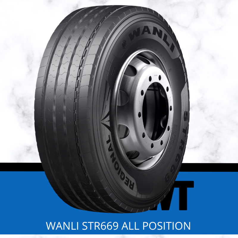 WANLI 385/65R22.5 24PR STR669 - ALL POSITION (2504)