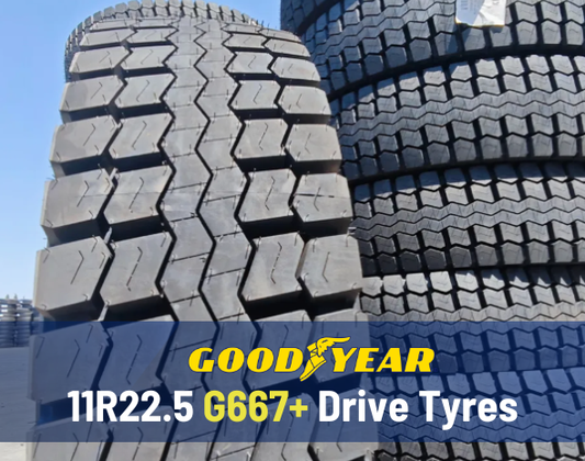 GOODYEAR 11R22.5 148/145L 16PR G667+ - DRIVE (2607)