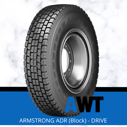 ARMSTRONG 11R22.5 144/142L 14PLY ADR (Block) - DRIVE