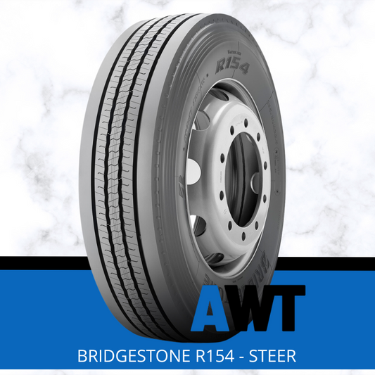 BRIDGESTONE 295/80R22.5 154/152M R154 - STEER