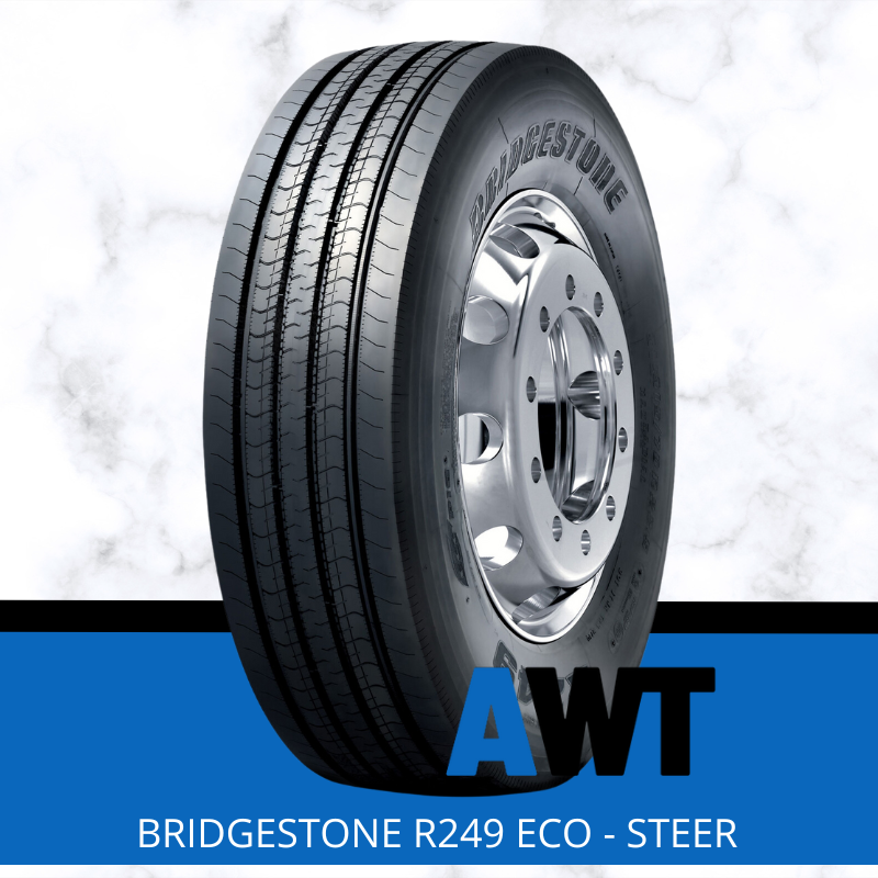 BRIDGESTONE 385/65R22.5 160K 18PR R249 ECO (Super Single) - STEER