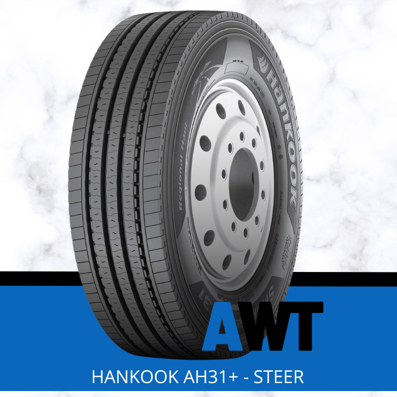 HANKOOK 385/65R22.5 164K AH31 SMARTFLEX (Super Single) - STEER