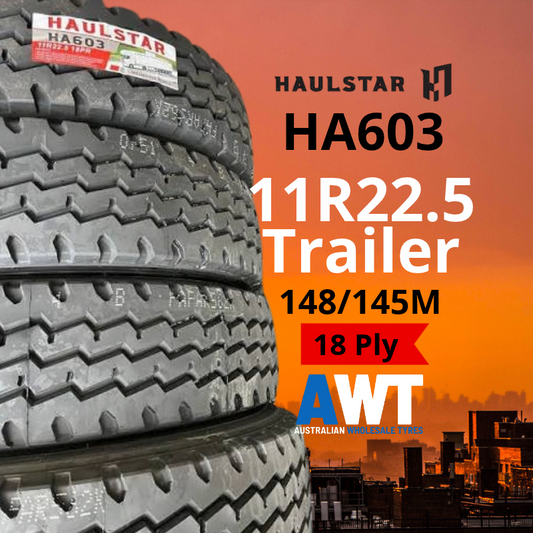 HAULSTAR 11R22.5 18PLY 148/145M HA603 - TRAILER (2610)