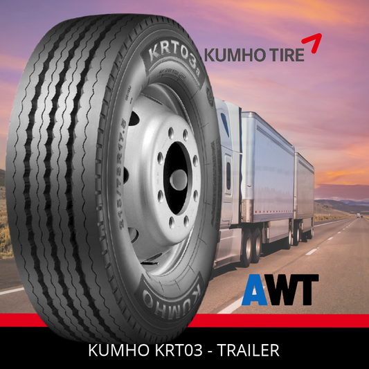 KUMHO 11R22.5 148/145L KRT03 - TRAILER (2611)