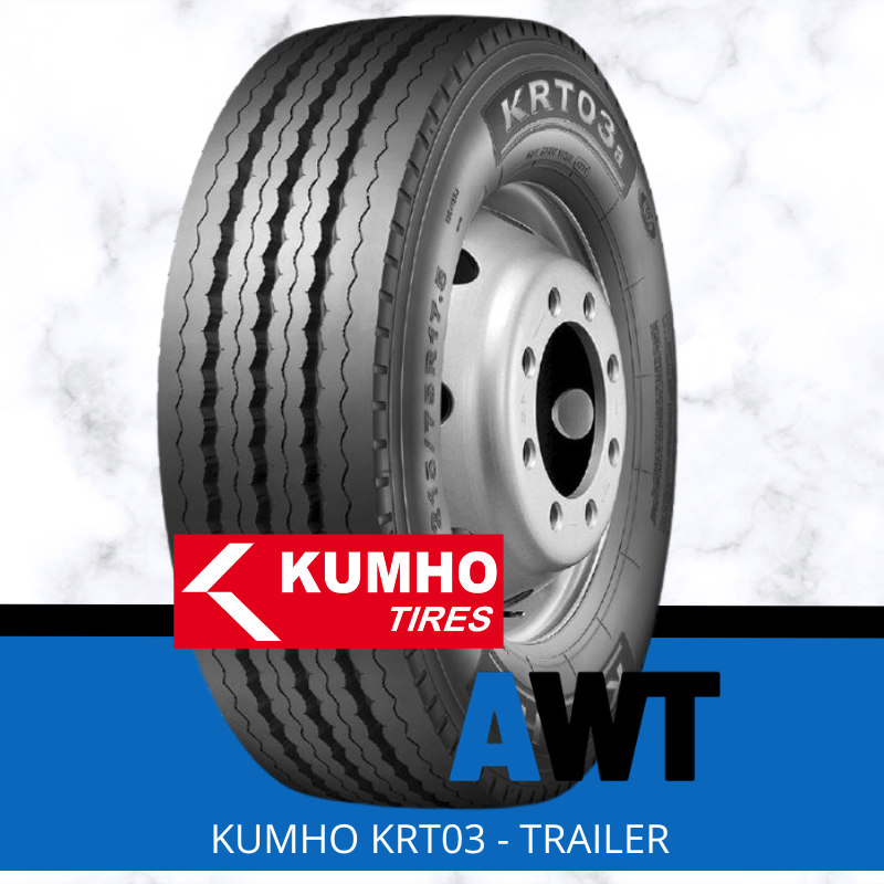 KUMHO 11R22.5 148/145L KRT03 - TRAILER (2607)