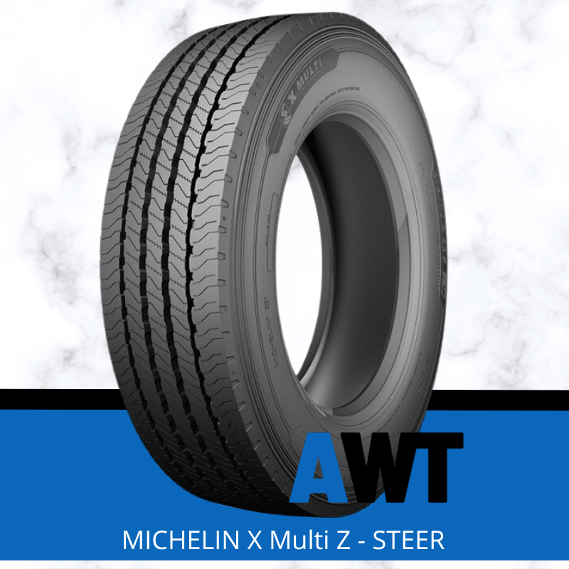 MICHELIN 385/65R22.5 158L X Multi Z (Steer) (Super Single) - STEER