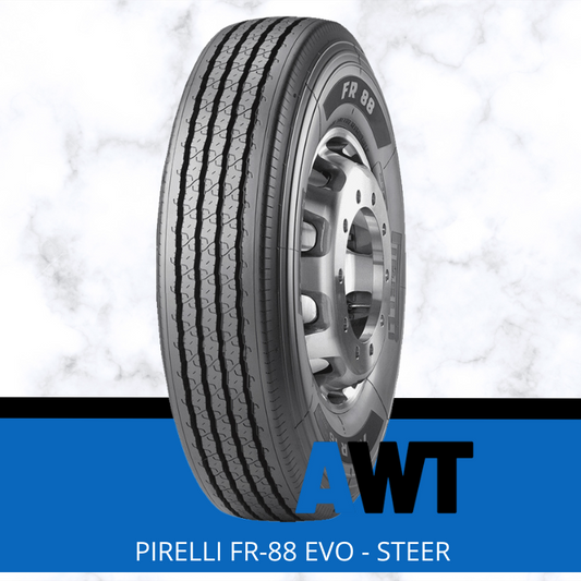 PIRELLI 385/65R22.5 24PR 164K FR-88 EVO (Super Single) - STEER