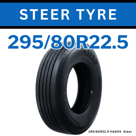 HAULSTAR 295/80R22.5 152/148M HA605 - STEER (2510)