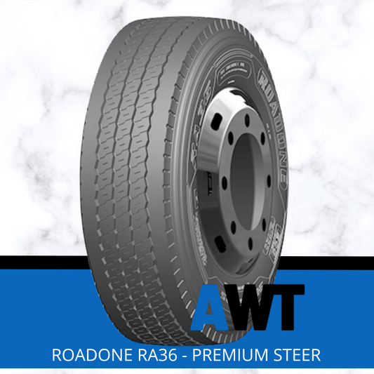 ROADONE 385/65R22.5 164K 24PR RA36 (SUPER SINGLE) - PREMIUM STEER