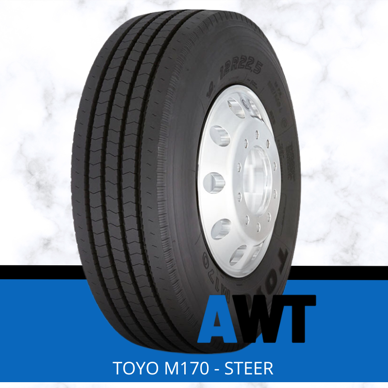 TOYO 295/80R22.5 18PR 152/149M M170 - STEER – AWT Australian Whoesale Tyres